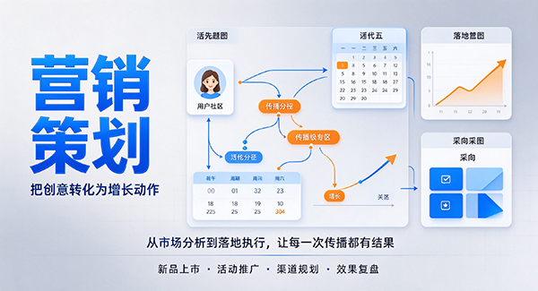 越西县营销策划